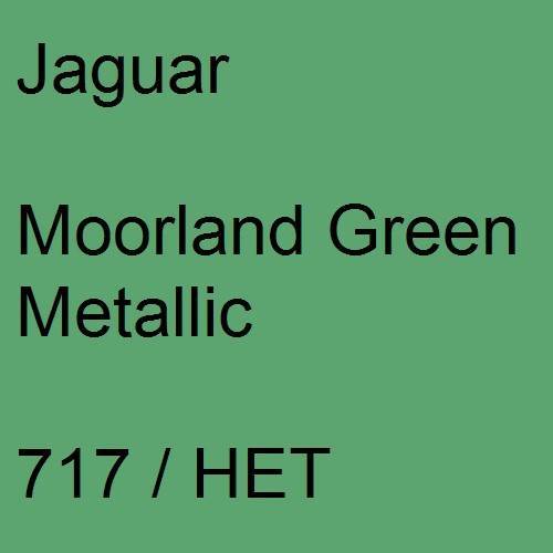 Jaguar, Moorland Green Metallic, 717 / HET.